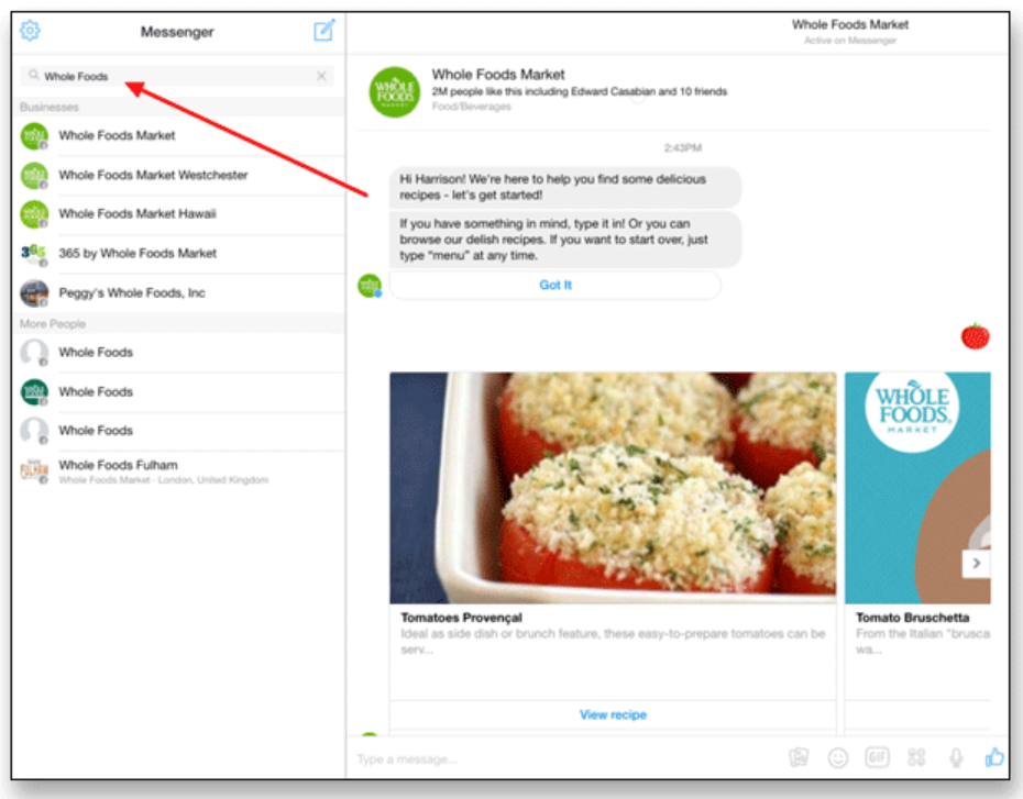 Reservations get collaborative with OpenTable bot for Facebook Messenger -  Restobiz